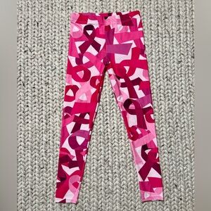 BREAST CANCER LEGGINGS (SZ M)